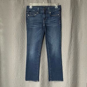 American Eagle Dark Wash Capris